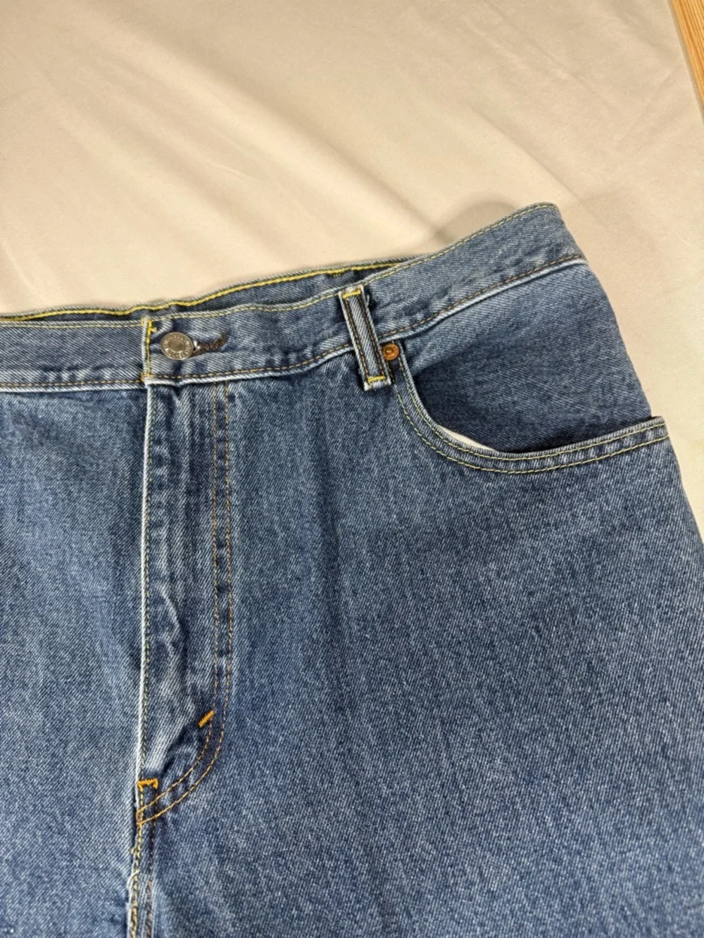 Levi’s 517 Bootcut Jeans 38x34 Fits‎ 37x34 Western Cowboy Y2K